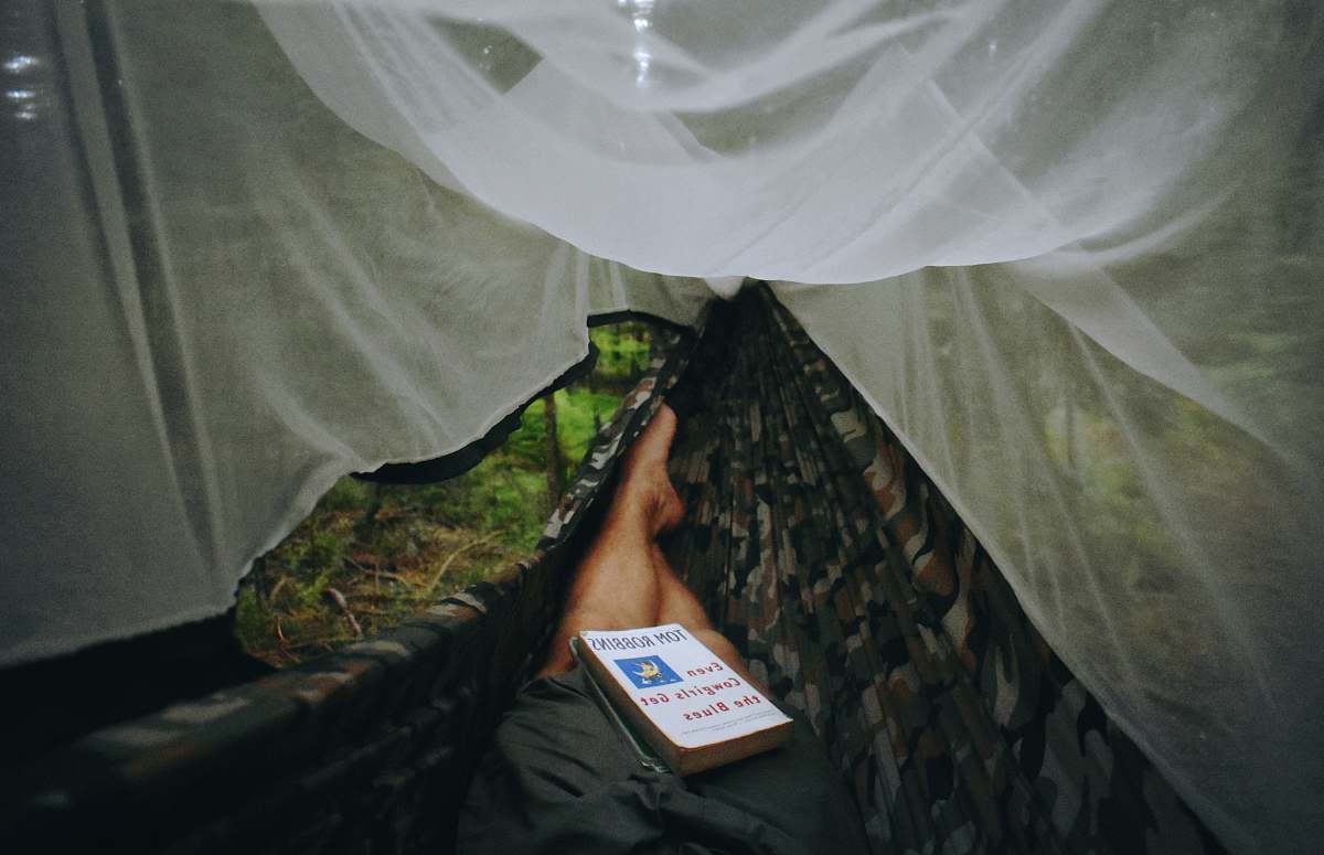 wa'ahila ridge state recreation area person lying on hammock honolulu